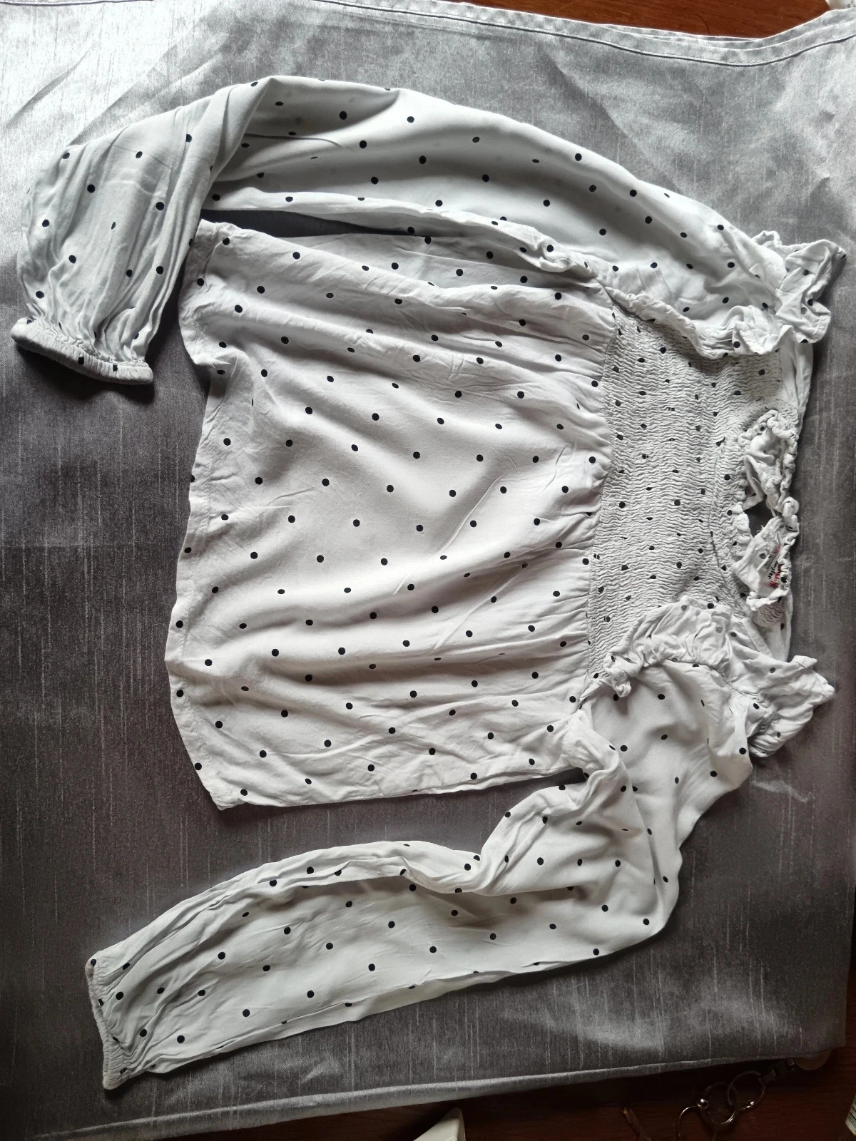 Blouse a pois